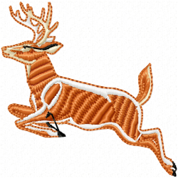 Gazelle Embroidery Design 5 Gazelle Embroidery Design 5